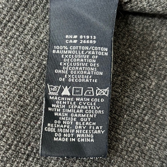 Robert Graham Quarter Zip Sweater Maroon Medium - Picture 12 of 15